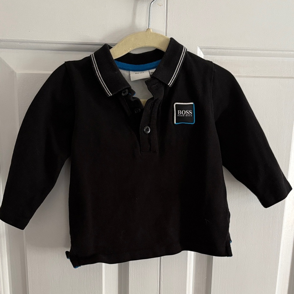 Hugo Boss Kids long sleeve polo 18 months